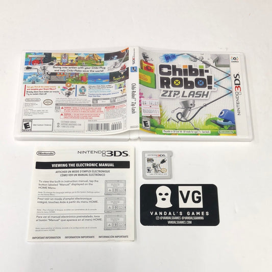 3ds - Chibi-robo Zip Lash Nintendo 3ds Complete #111