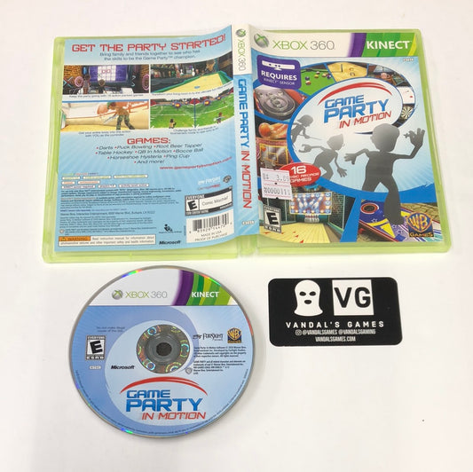 Xbox 360 - Game Party In Motion Microsoft Xbox 360 W/ Case #111