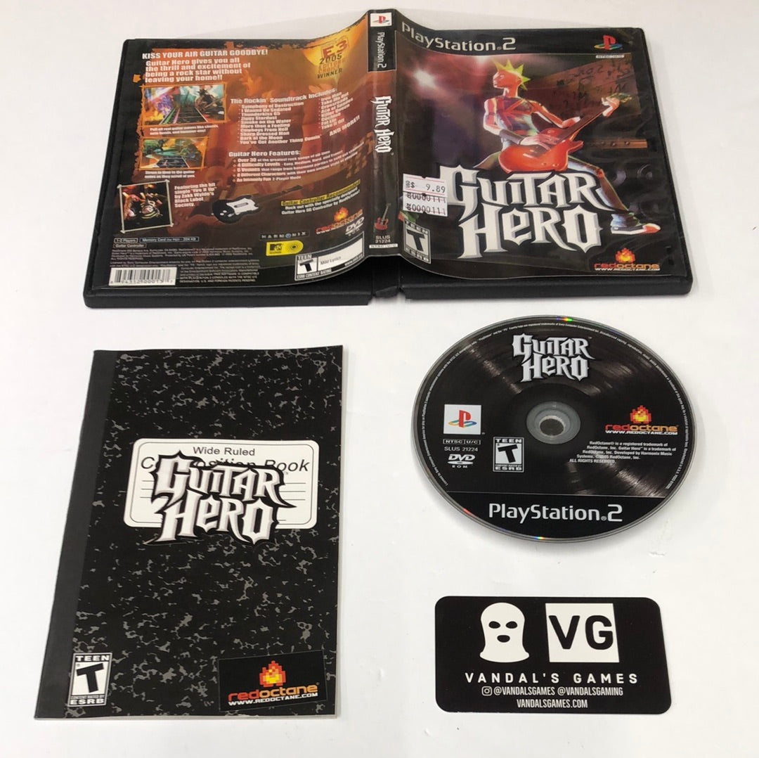Ps2 - Guitar Hero Sony PlayStation 2 Complete #111