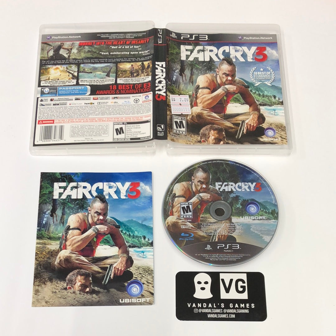Ps3 - Far Cry 3 Sony PlayStation 3 Complete #111