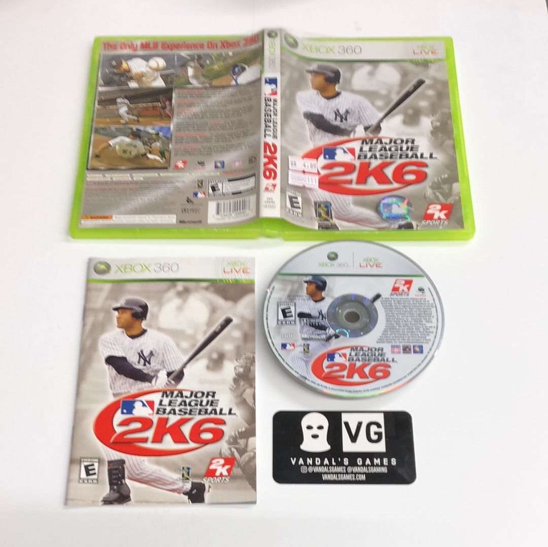 Xbox 360 - Major League Baseball 2k6 Microsoft Xbox 360 Complete #111