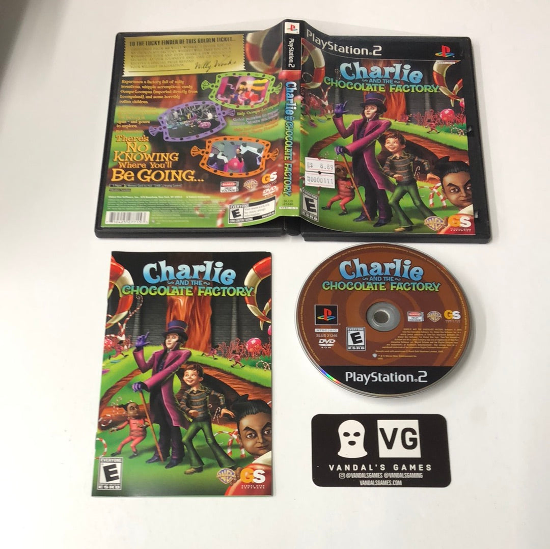 Ps2 - Charlie and the Chocolate Factory Sony PlayStation 2 Complete #111