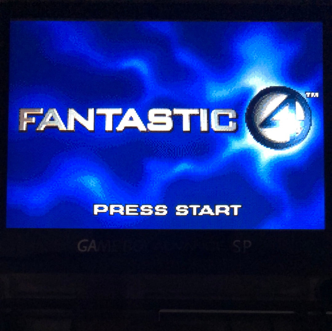 GBA - Fantastic 4 Nintendo Gameboy Advance Complete #1425