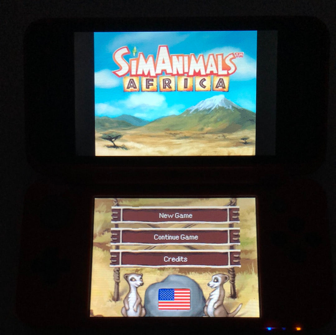 Ds - SimAnimals Africa Nintendo Ds Complete #1067