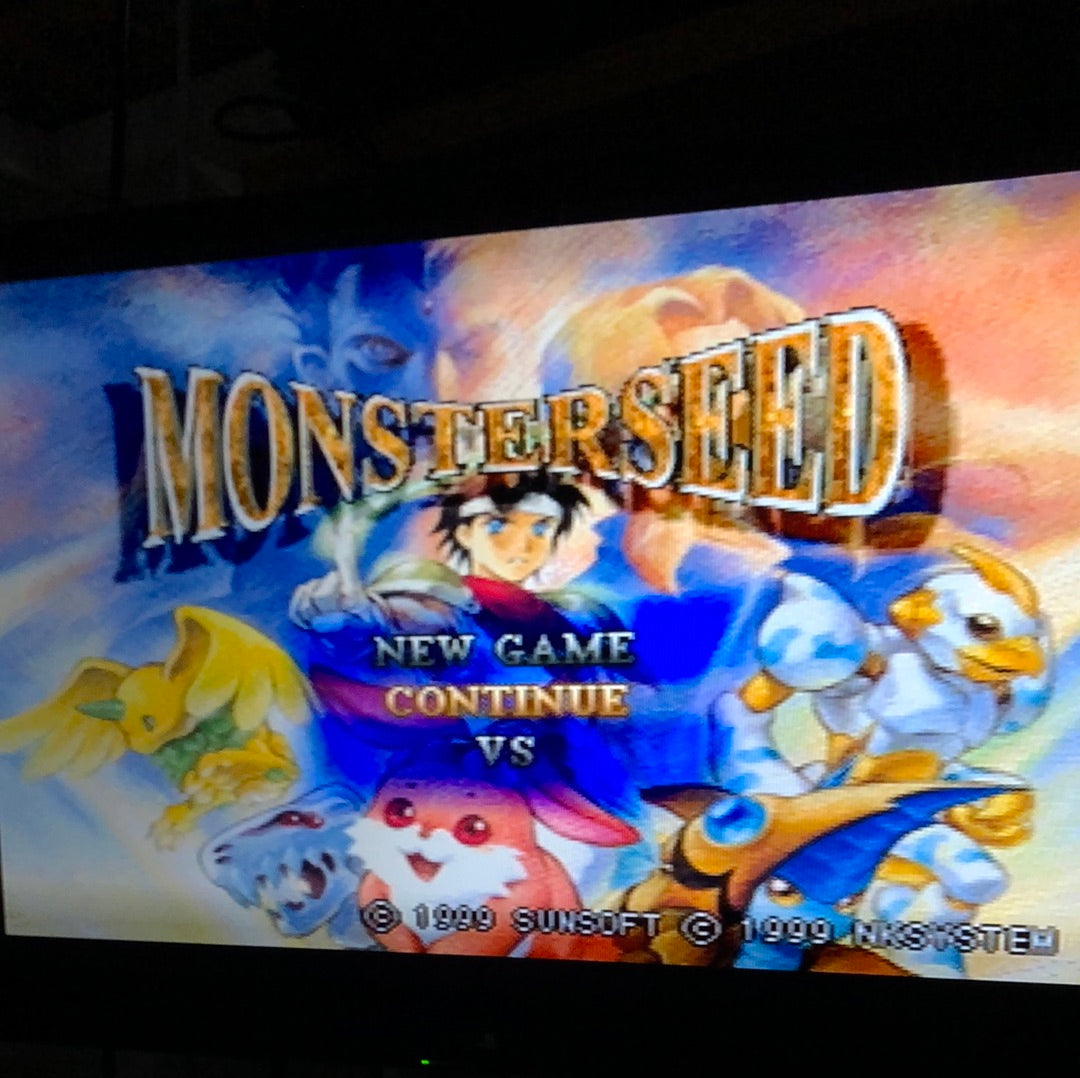 Ps1 - Monsterseed Sony PlayStation 1 Complete #1066