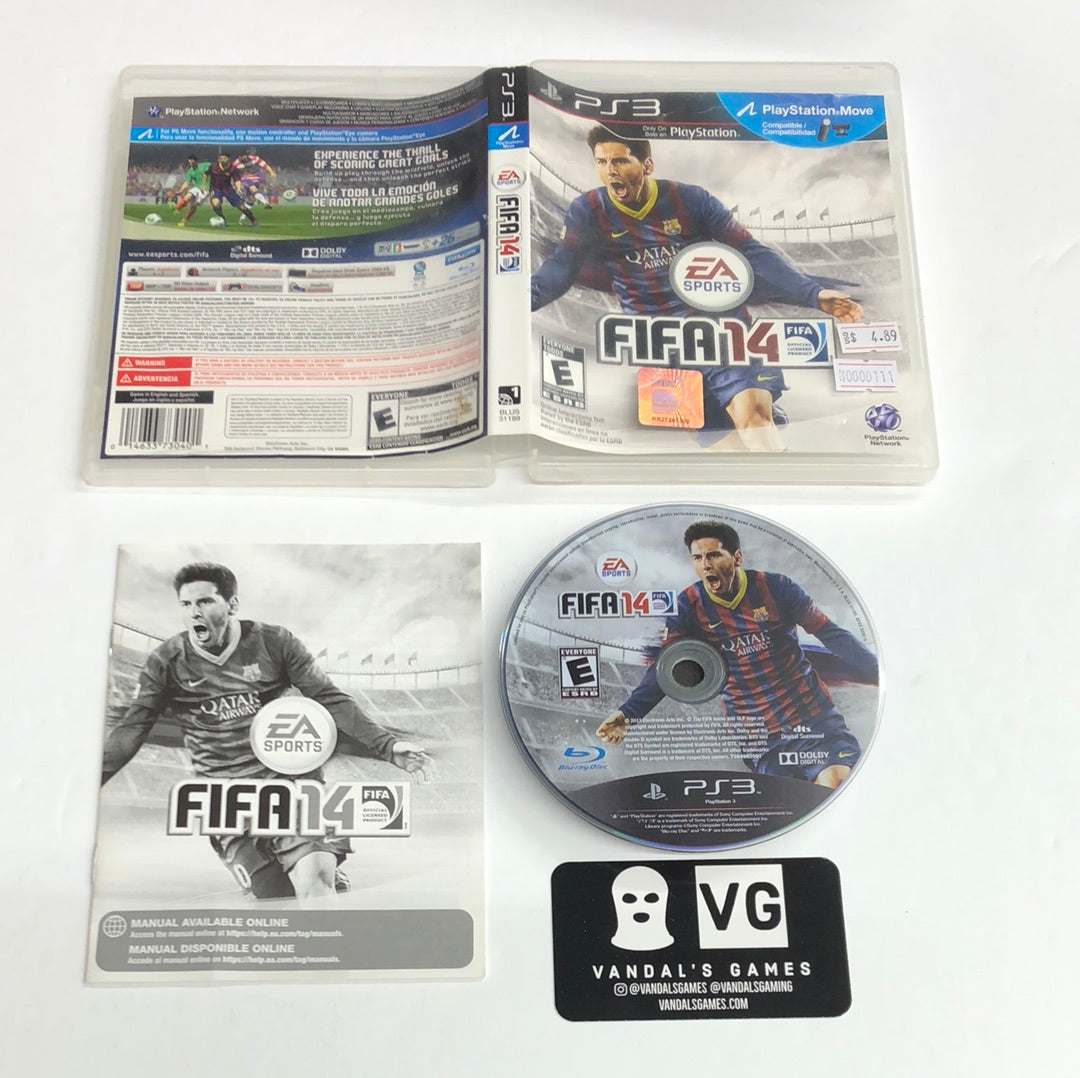 PS3 - FIFA Soccer 14 Sony PlayStation 3 Complete #111