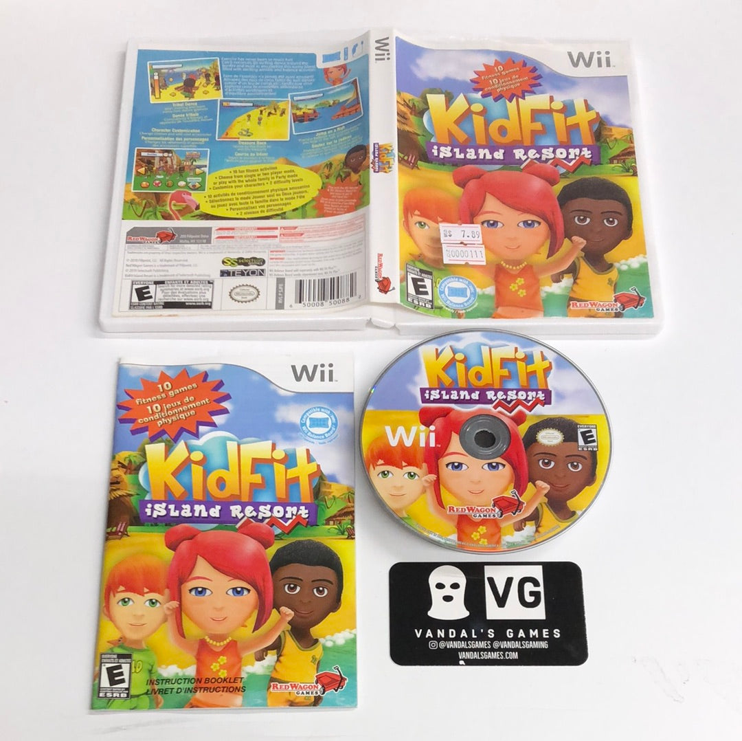 Wii - Kid fit Island Resort Nintendo Wii Complete #111