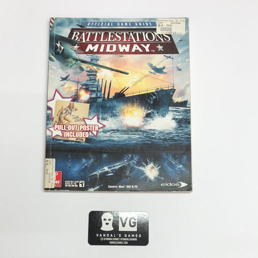 Guide - Battlestations Midway No poster  Xbox 360 Strategy Guide #1763