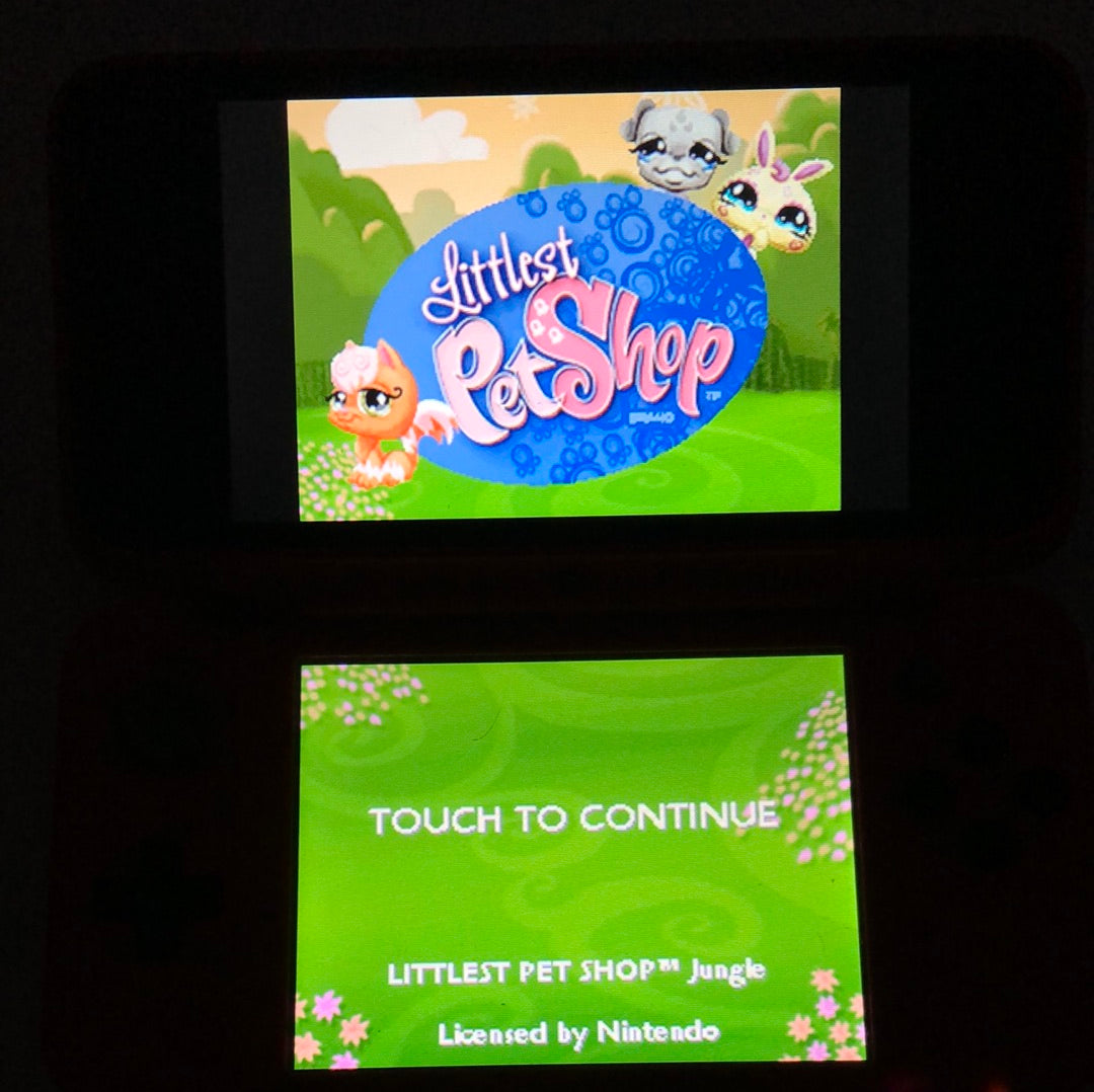 Ds - Littlest Pet Shop Jungle Nintendo Ds Cart Only #111