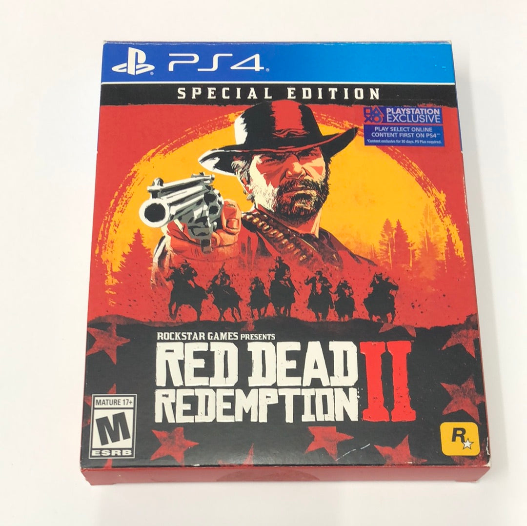 Ps4 - Red Dead Redemption II Special Edition PlayStation 4 Complete NO DLC #1197