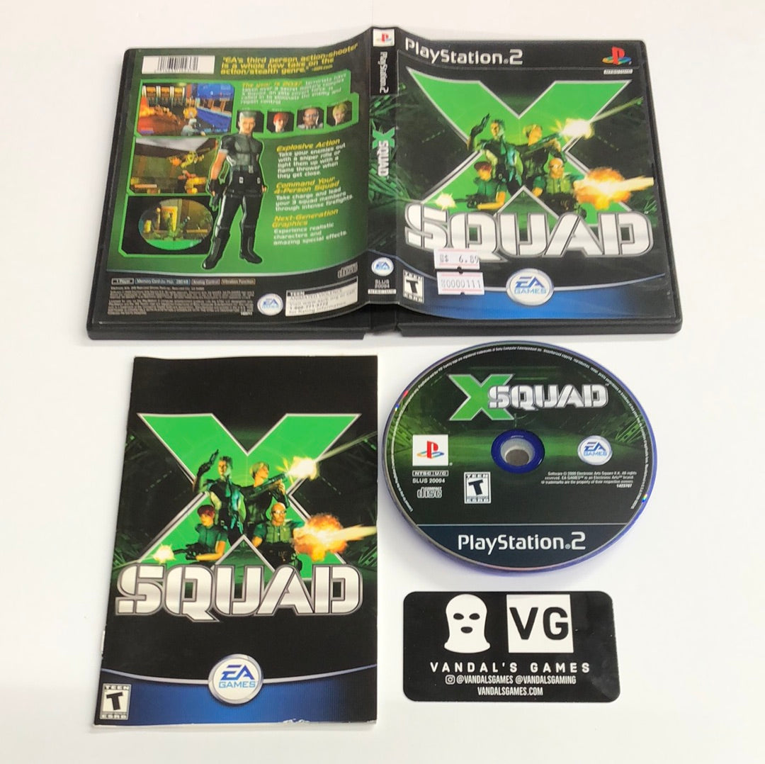 Ps2 - X Squad Sony PlayStation 2 Complete #111
