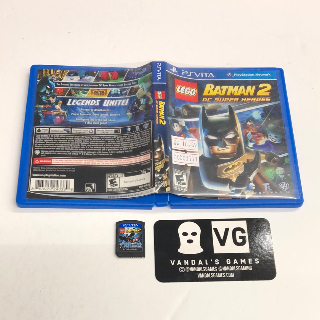 Ps Vita - Lego Batman 2 DC Super Heroes PlayStation Vita w/ Case #111