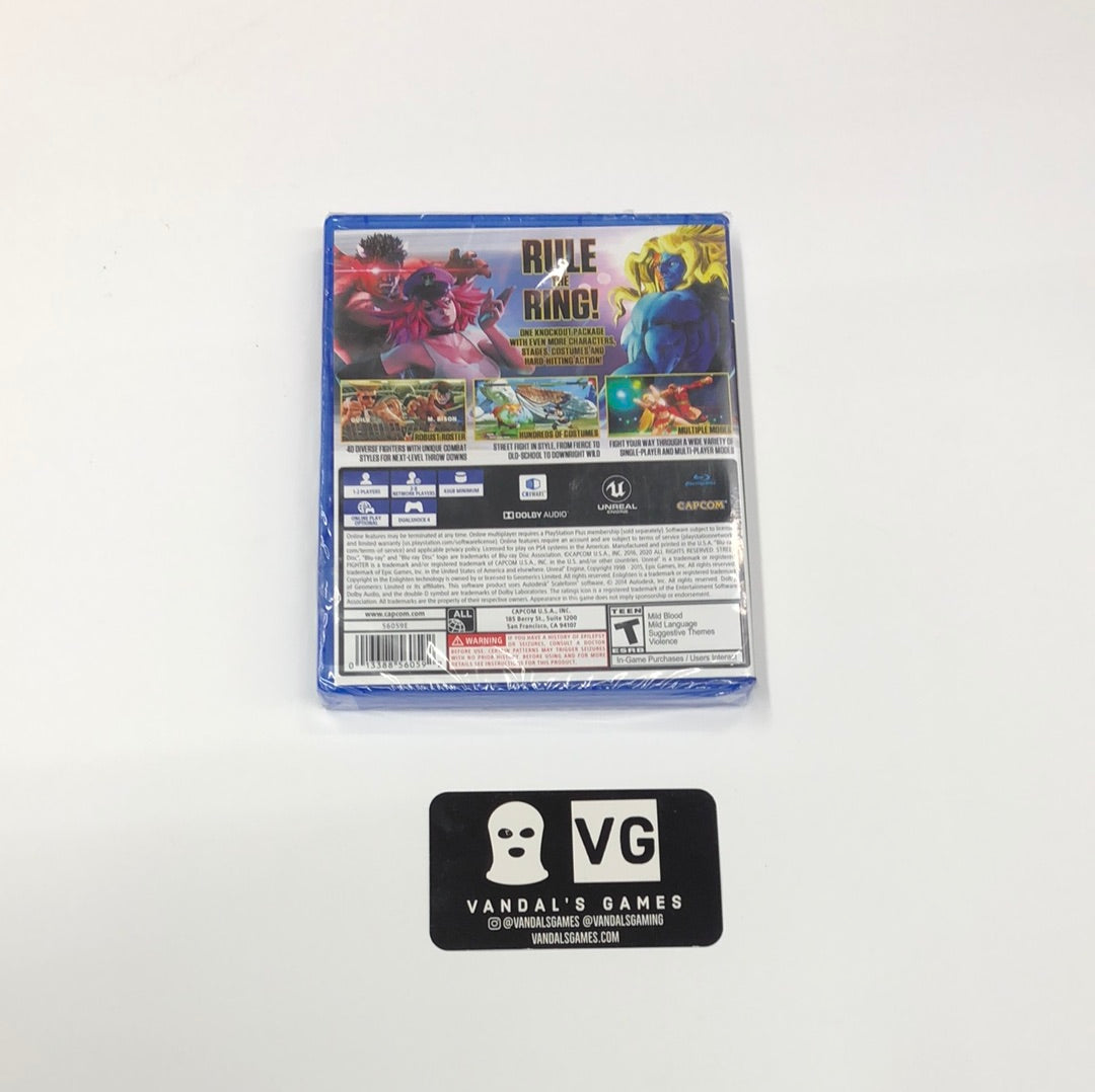 Ps4 - Street Fighter V Champion Edition Sony PlayStation 4 Brand New #111