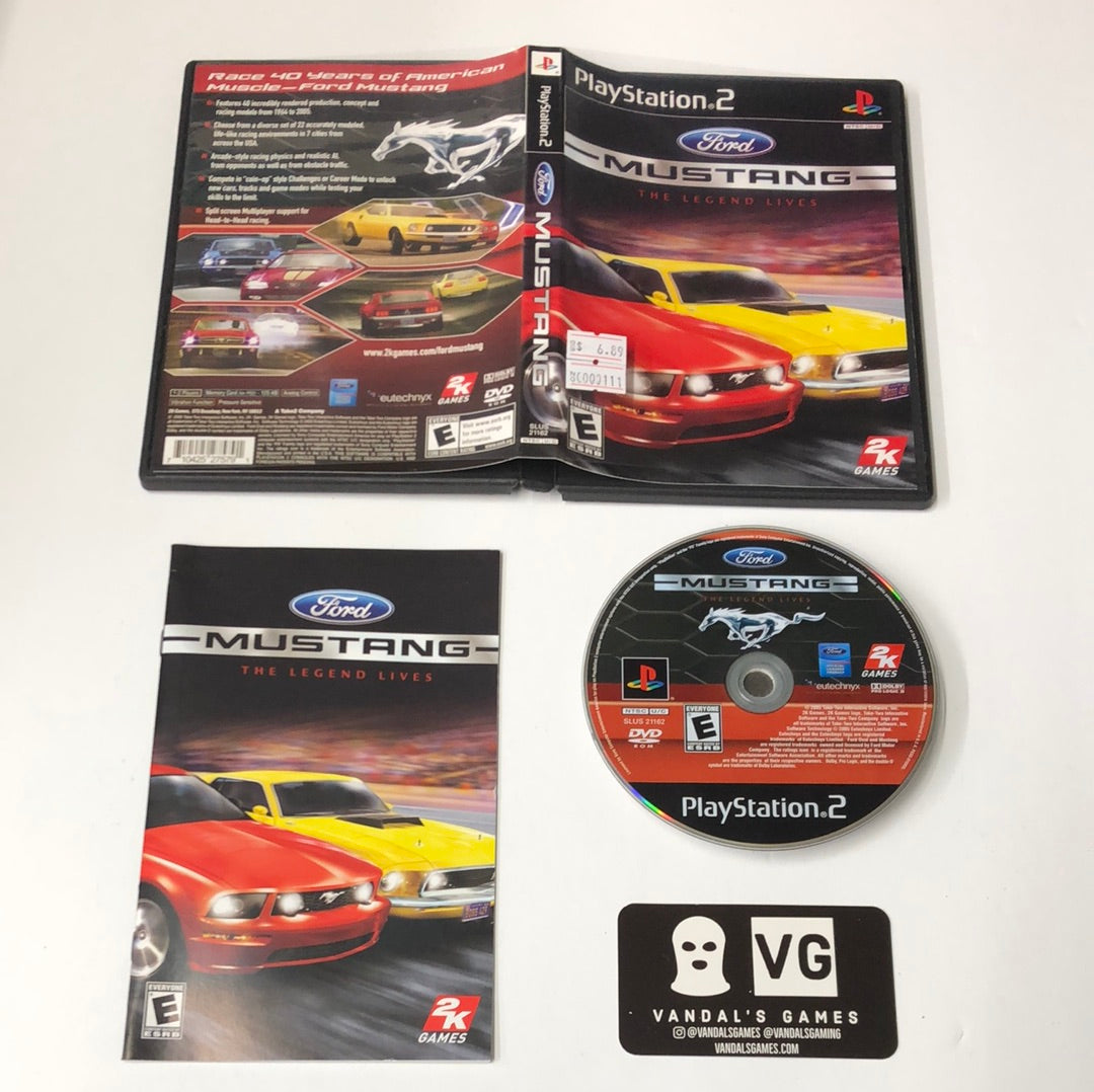 Ps2 - Ford Mustangs Sony PlayStation 2 Complete #111