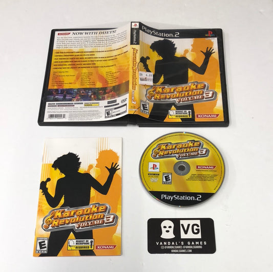 Ps2 - Karaoke Revolution Volume 3 Sony PlayStation 2 Complete #111