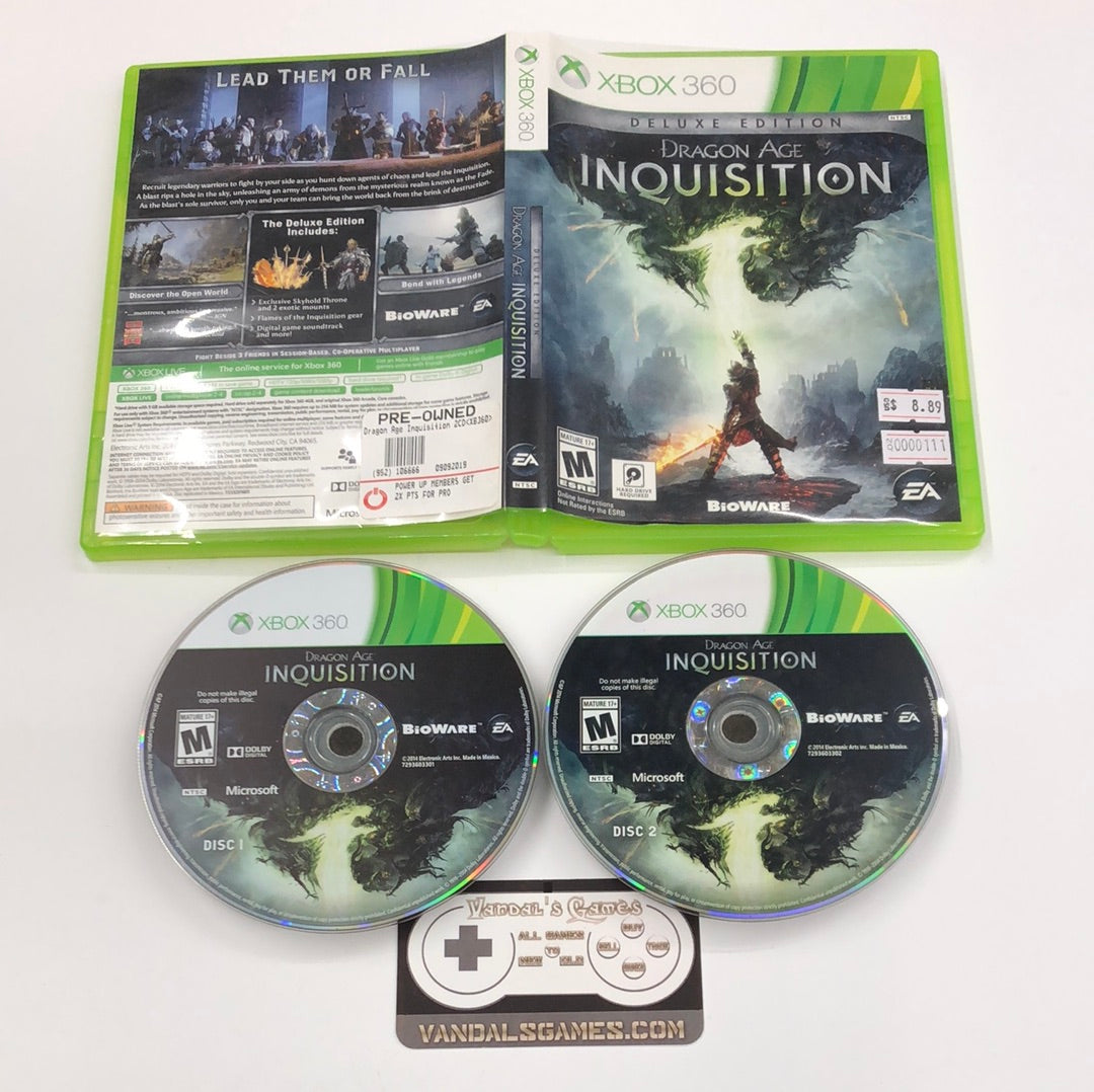 Xbox 360 - Dragon Age Inquisition Duluxe Edition Microsoft Xbox 360 With Case #111