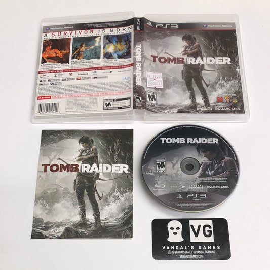 Ps3 - Tomb Raider Sony PlayStation 3 Complete #111