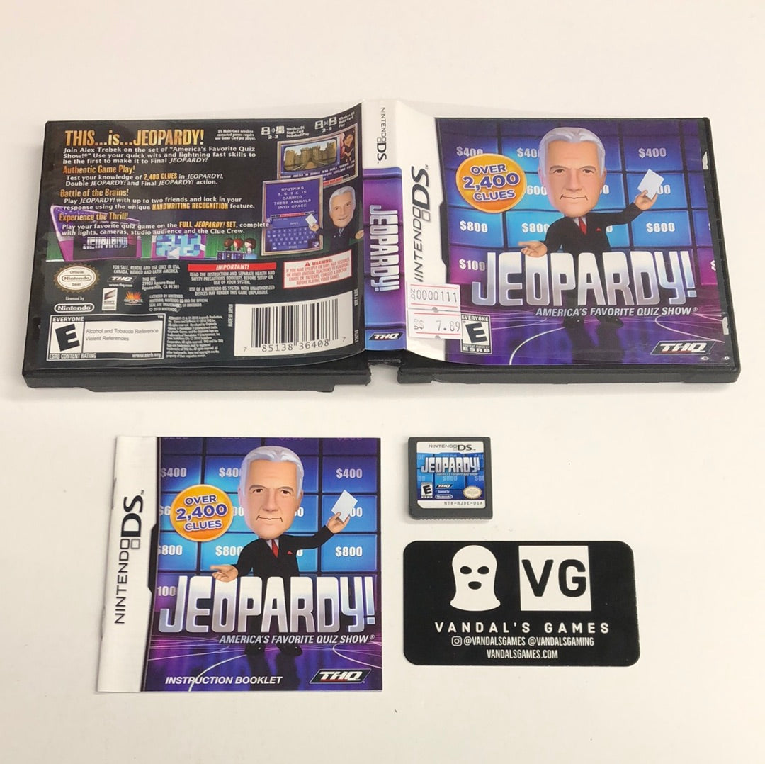 Ds - Jeopardy! Nintendo Ds Complete #111