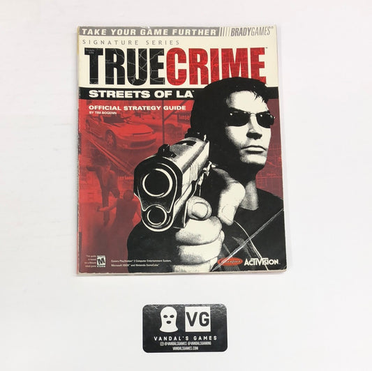 Guide - True Crime Streets of LA Poster Gamecube PlayStation 2 Xbox Strategy #1768