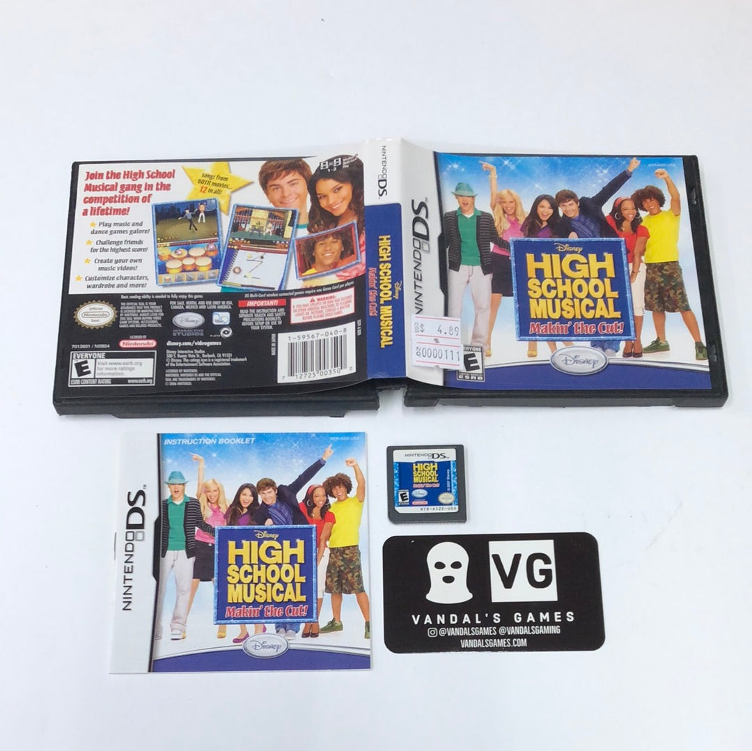 Ds - High School Musical Makin the Cut Nintendo Ds Complete #111