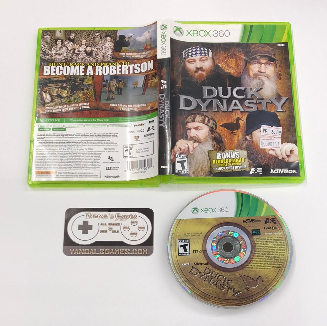 Xbox 360 - Duck Dynasty Microsoft Xbox 360 With Case #111