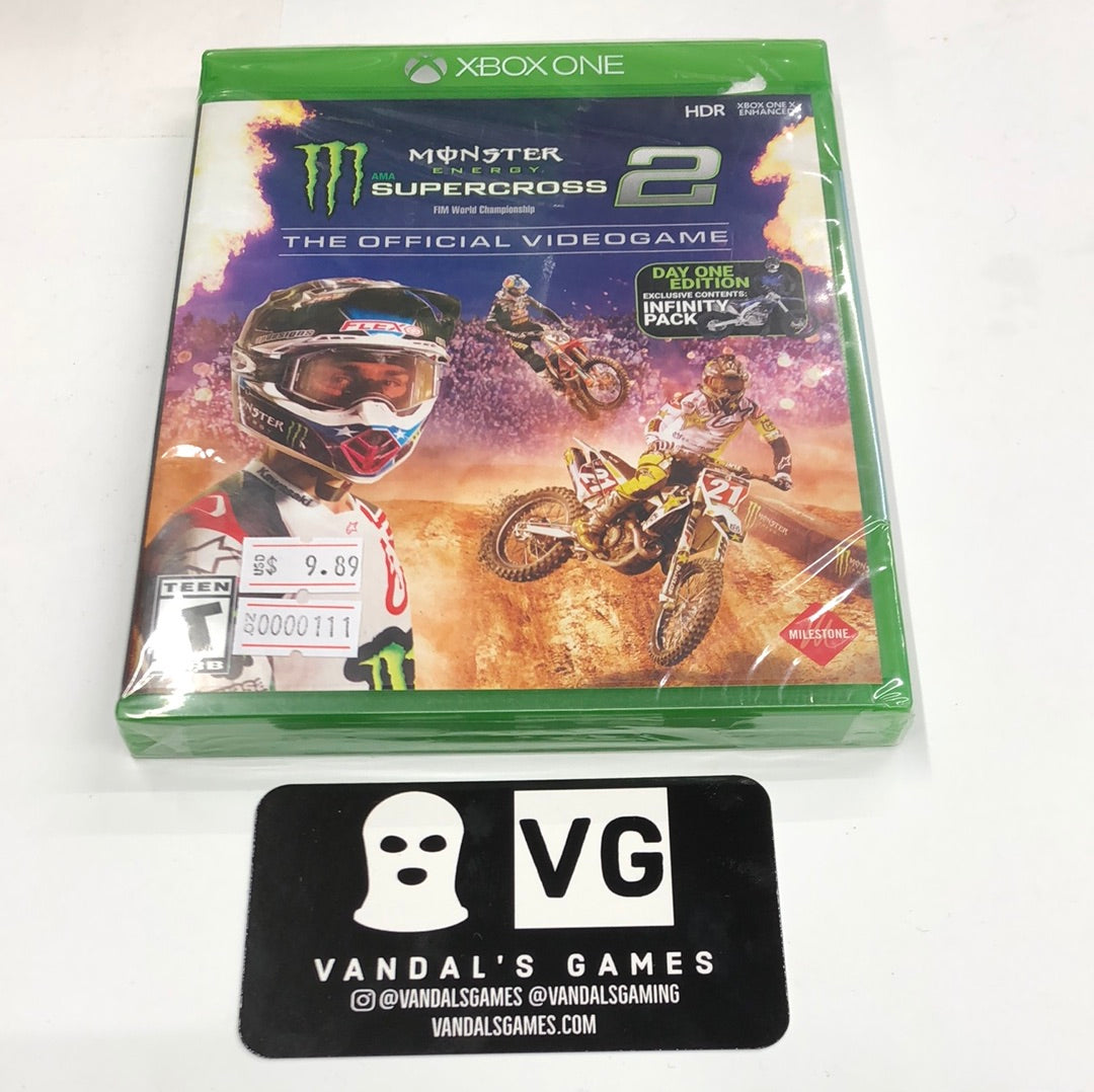 Xbox One - Monster Energy Supercross 2 Microsoft Xbox One Brand new #111