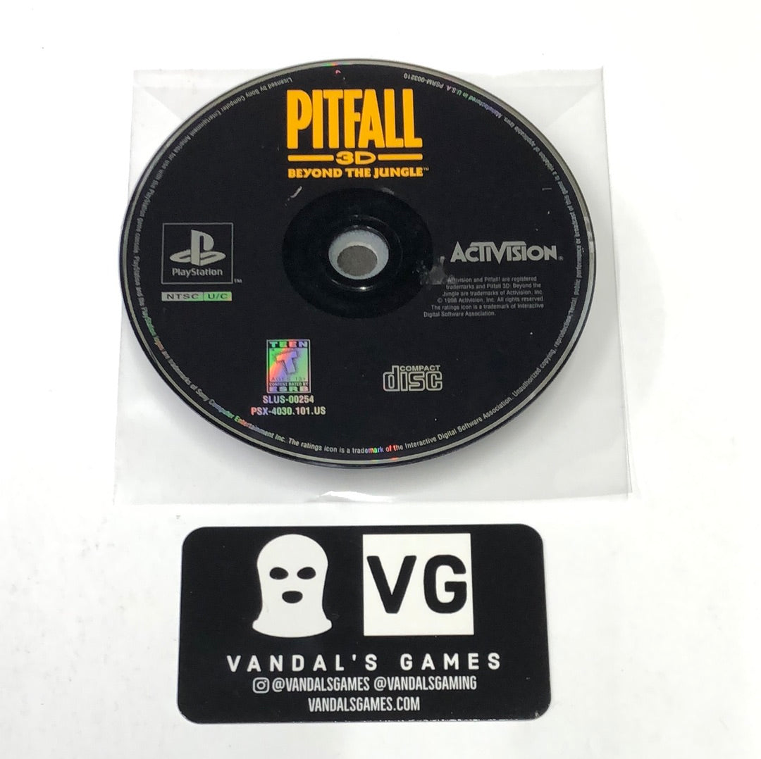 Ps1 - Pitfall 3d Beyond the Jungle Sony PlayStation 1 Disc Only #111