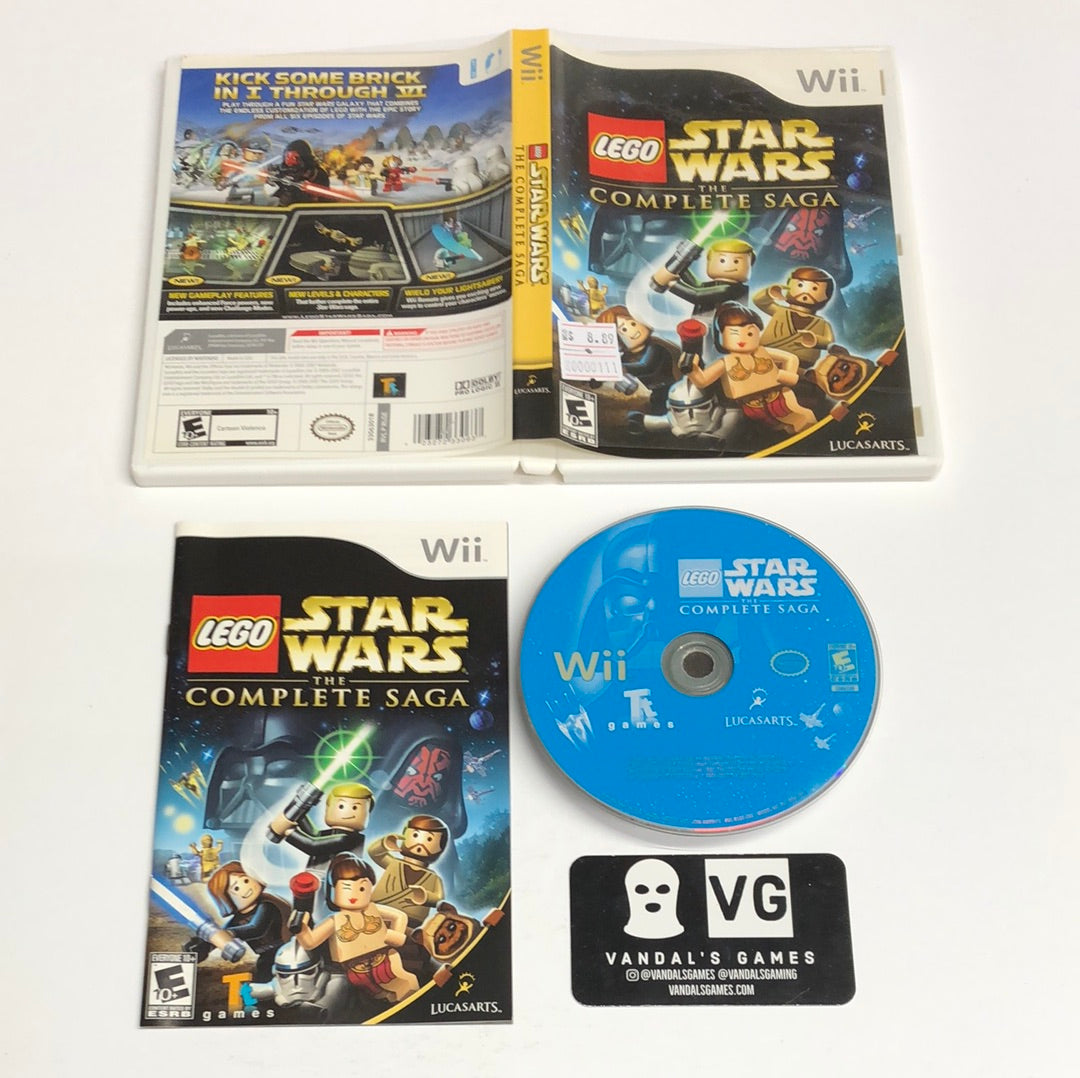 Wii - Lego Star Wars the Complete Saga Nintendo Wii Complete #111