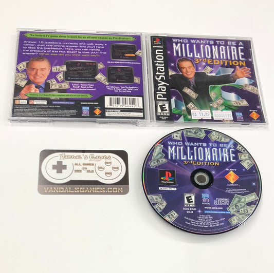 PS1 - Who Wants To Be A Millionare 3rd Edition PlayStation 1 Complete #519