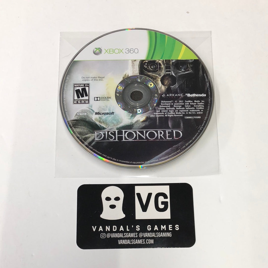 Xbox 360 - Dishonored Microsoft Xbox 360 Disc Only #111