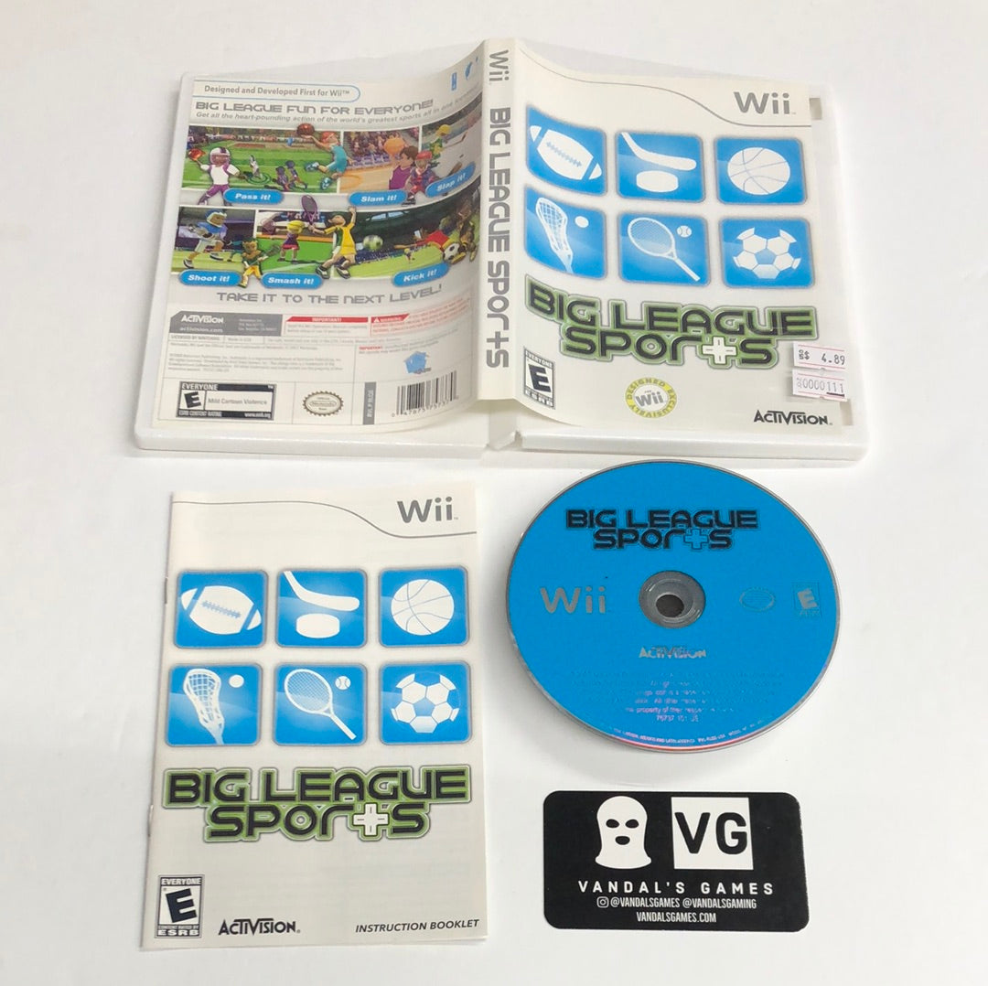 Wii - Big League Sports Nintendo Wii Complete #111