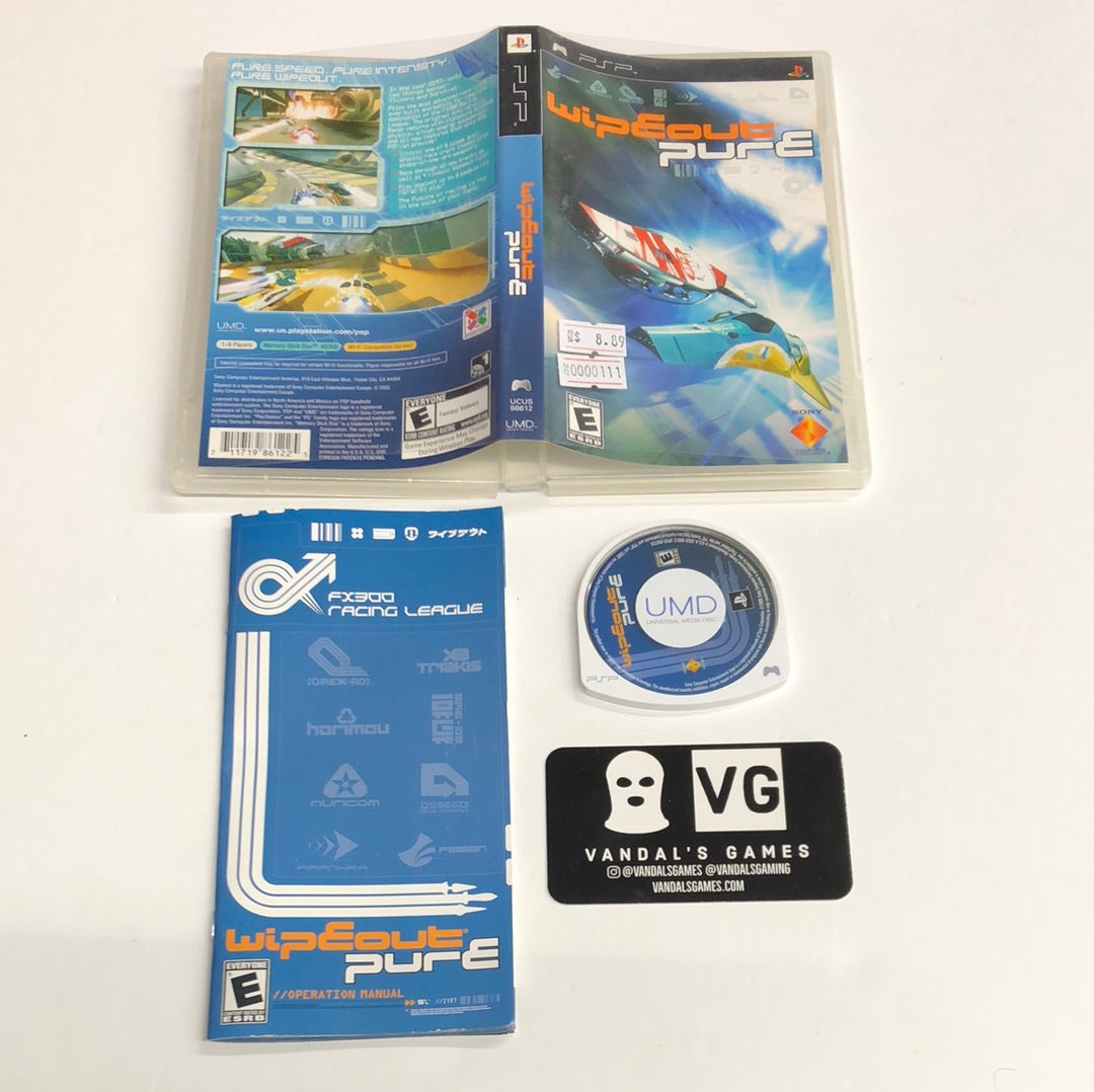Psp - Wipeout Pure Sony PlayStation Portable Complete #111