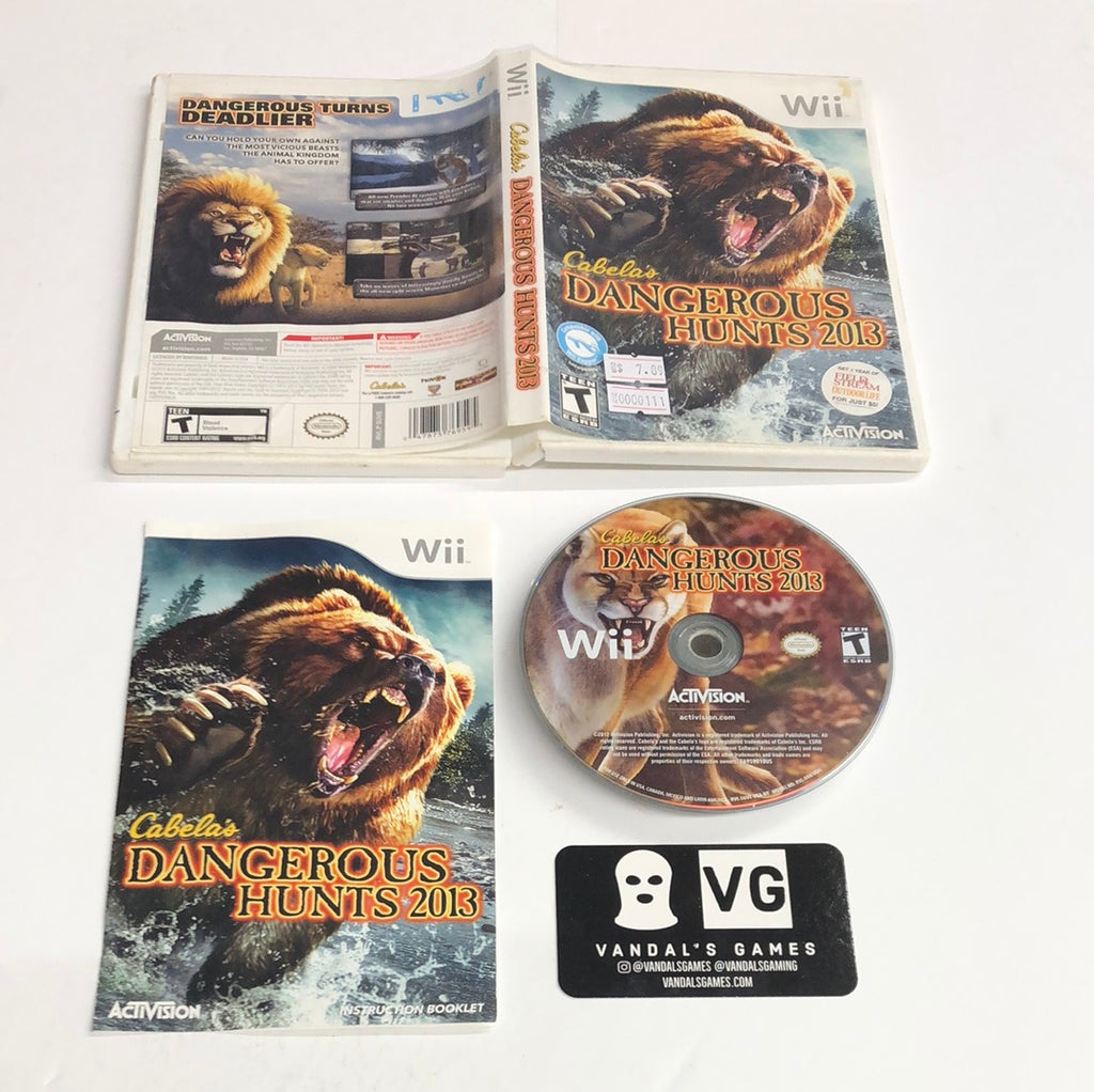 Cabela's Dangerous Hunts 2013 - Nintendo Wii