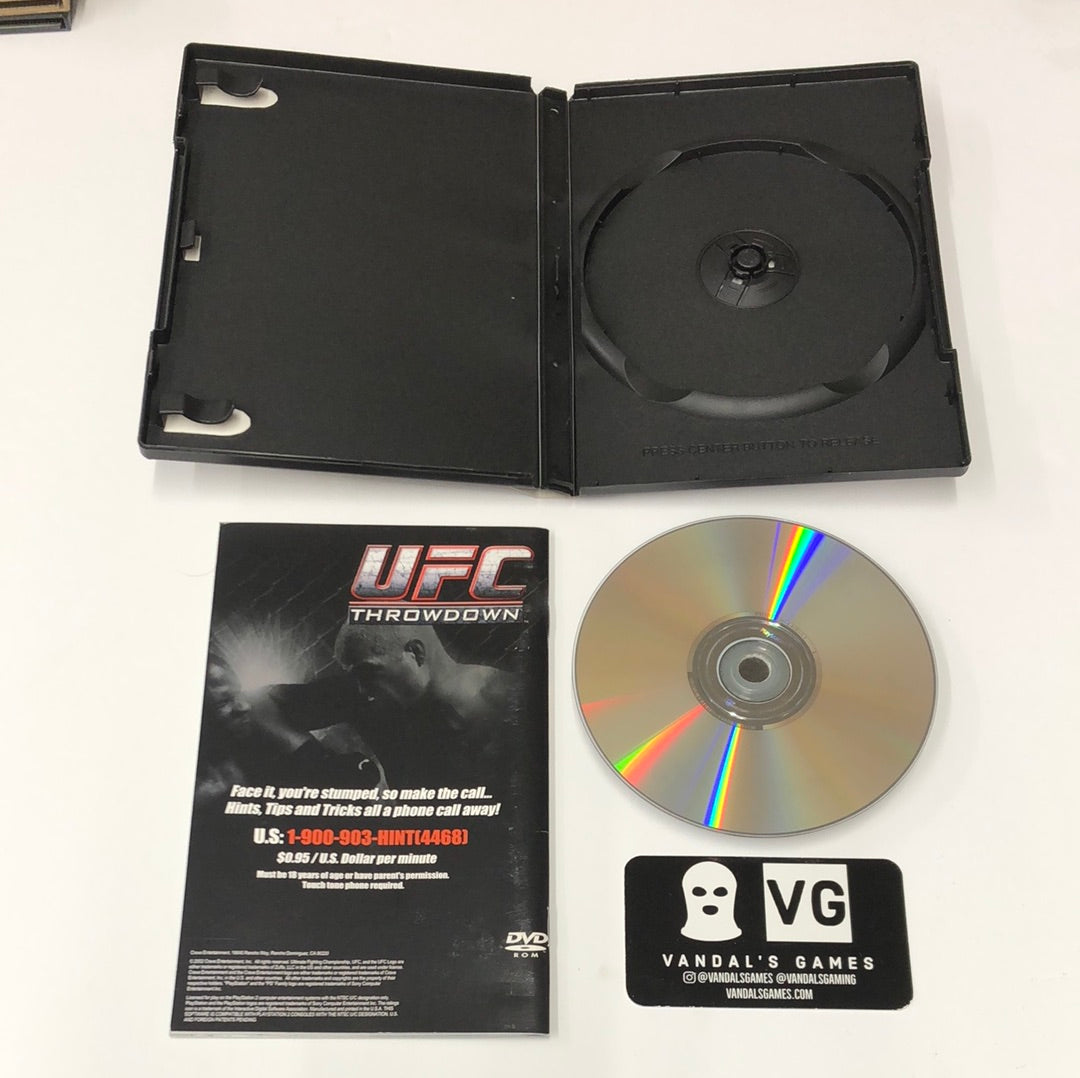 Ps2 - Ufc Throwdown Sony PlayStation 2 Complete #111