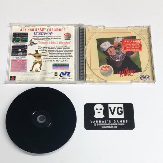 Ps1 - VR Golf 97 Sony PlayStation 1 Complete #1184