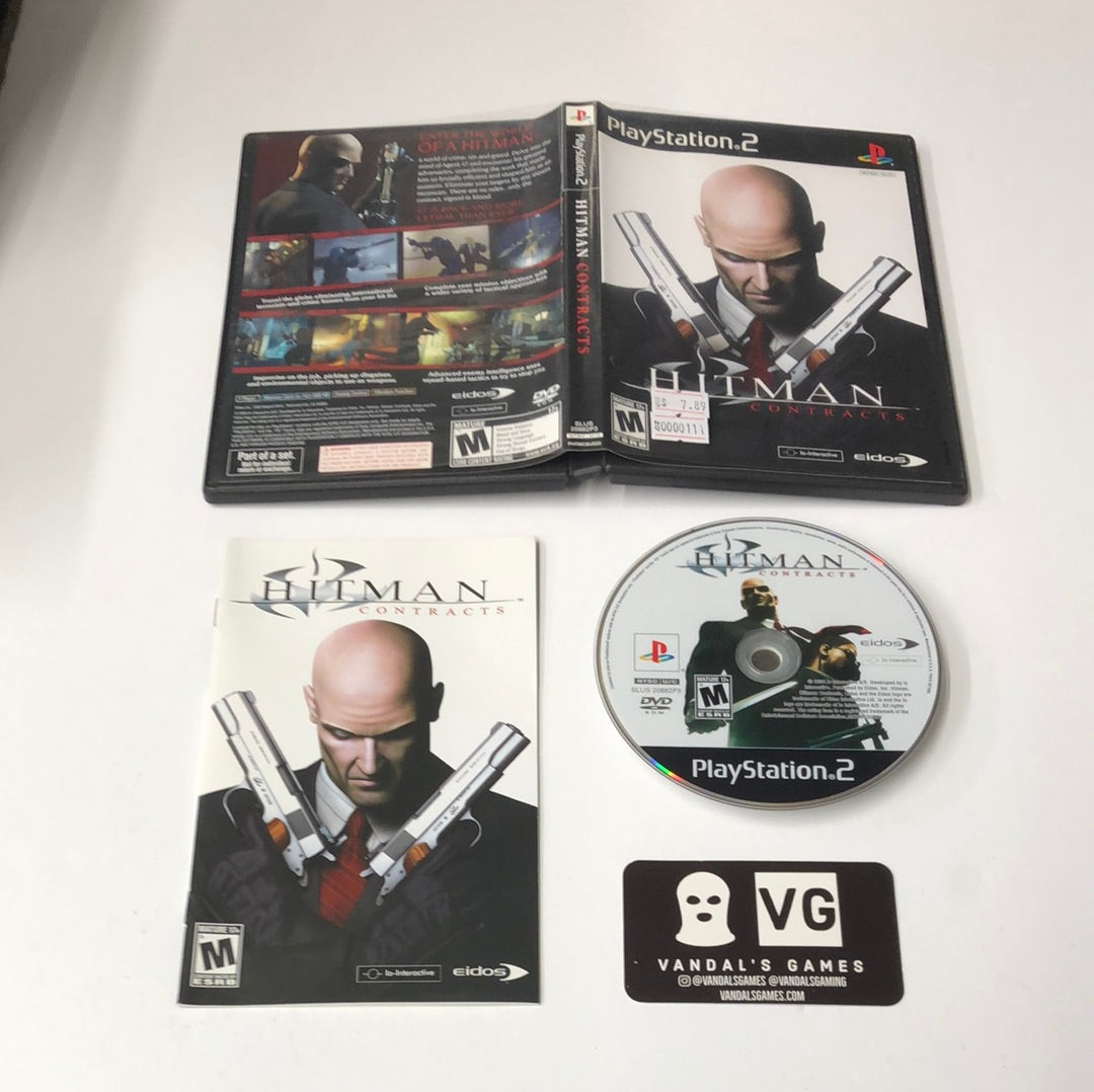 Ps2 - Hitman Contracts "Part of Set" Sony PlayStation 2 Complete #111