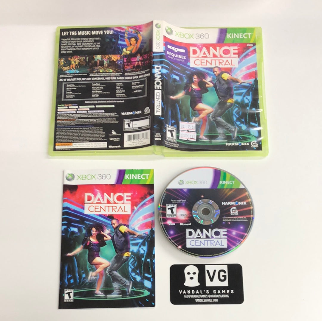 Xbox 360 - Dance Central Microsoft Xbox 360 Complete #111