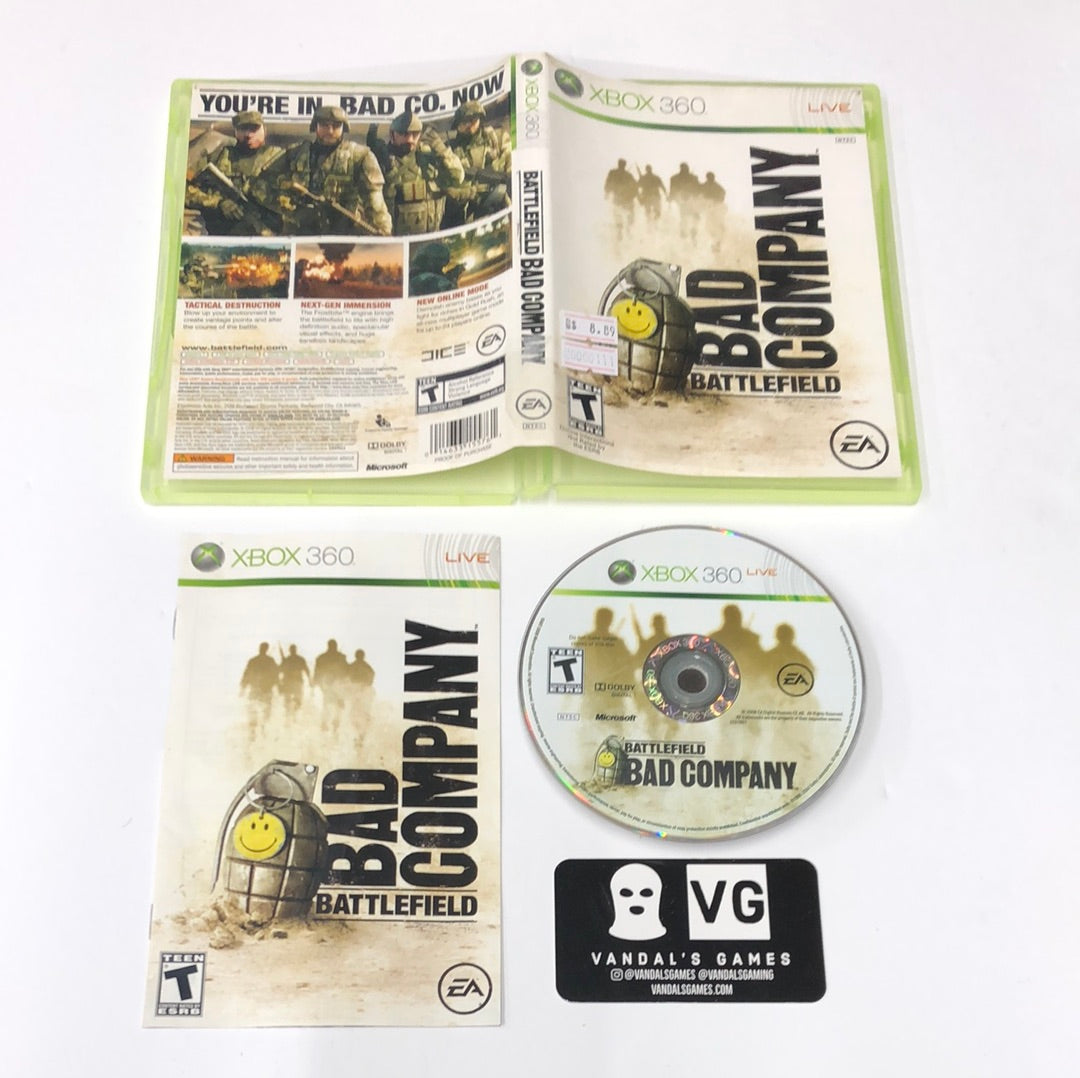 Xbox 360 - Battlefield Bad Company Microsoft Xbox 360 Complete #111