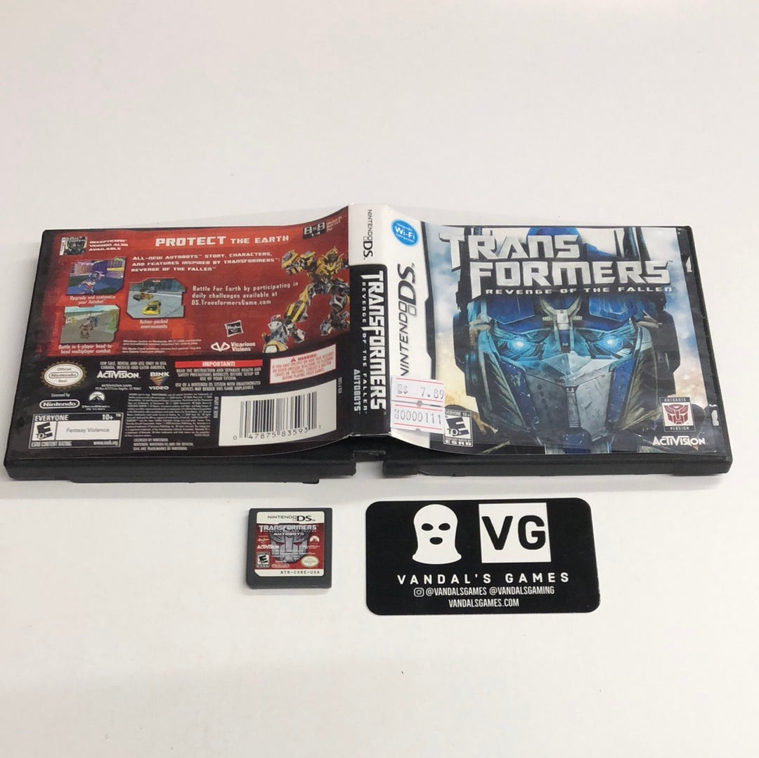 Ds - Transformers Revenge of the Fallen Autobots Nintendo Ds W/ Case #111