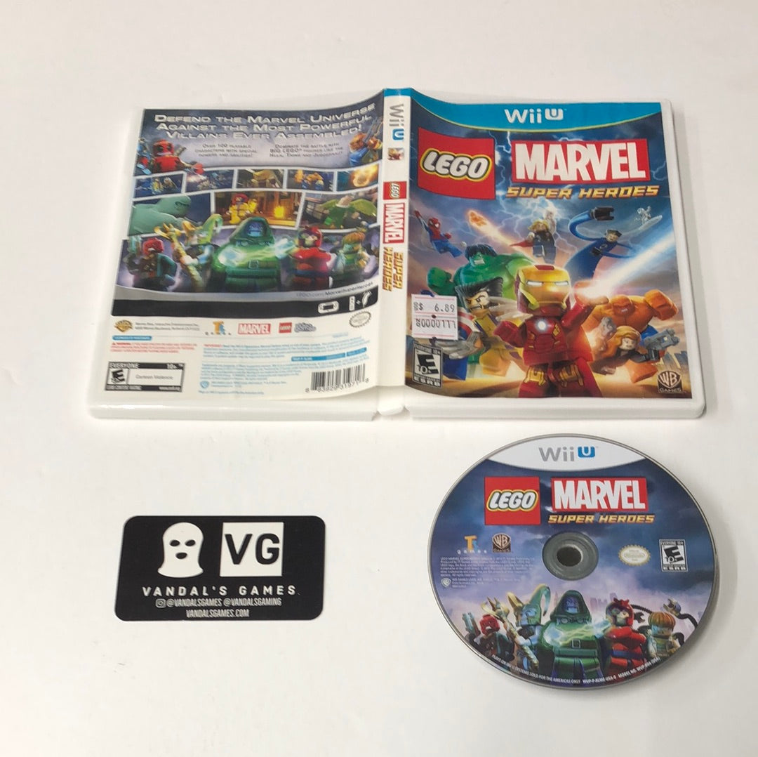 Wii U - Lego Marvel Super Heroes Nintendo Wii U W/ Case #111