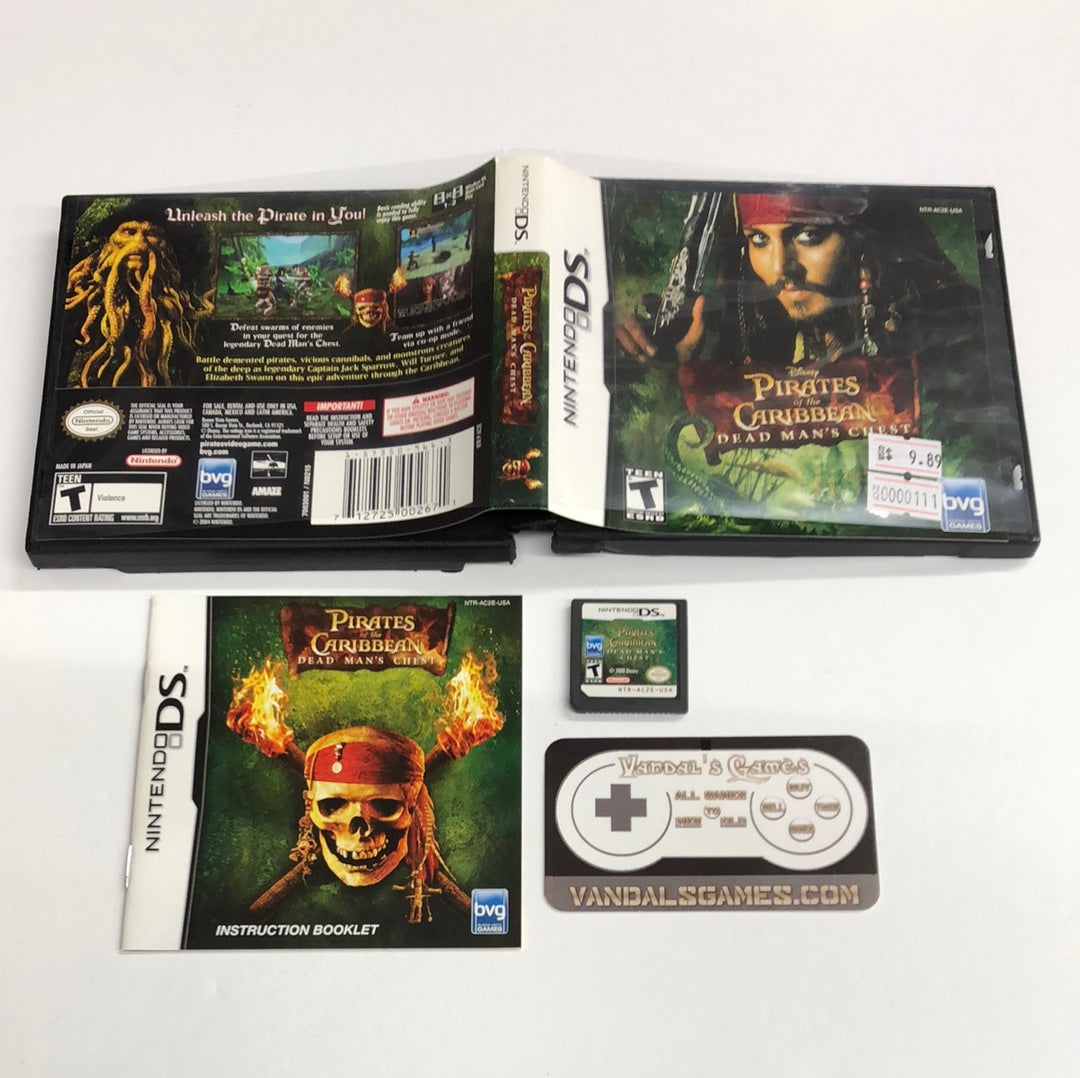 Ds - Pirates of the Caribbean Dead Man's Chest  Nintendo Ds Complete CIB #111