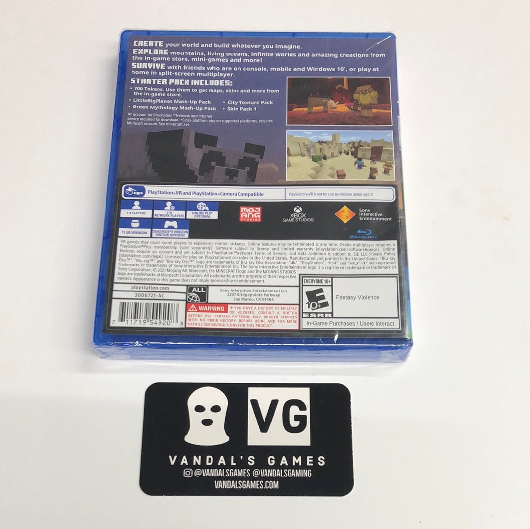 Ps4 - Minecraft VR Mode Included Sony PlayStation 4 Brand New #111 –  vandalsgaming