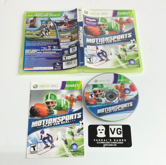 Xbox 360 - MotionSports Play for Real Microsoft Xbox 360 Complete #111