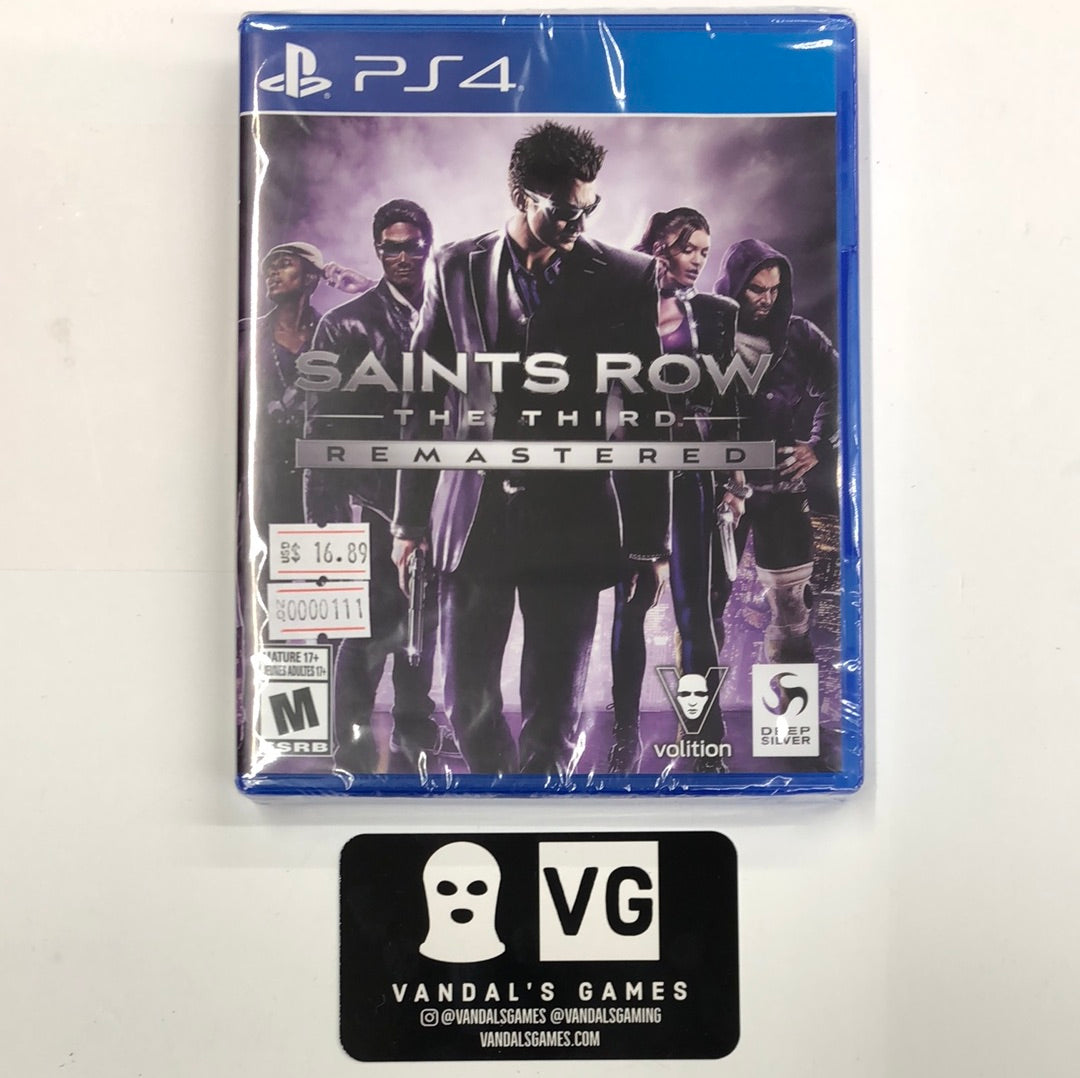 Ps4 - Saints Row the Third Remastered Sony PlayStation 4 Brand New #111