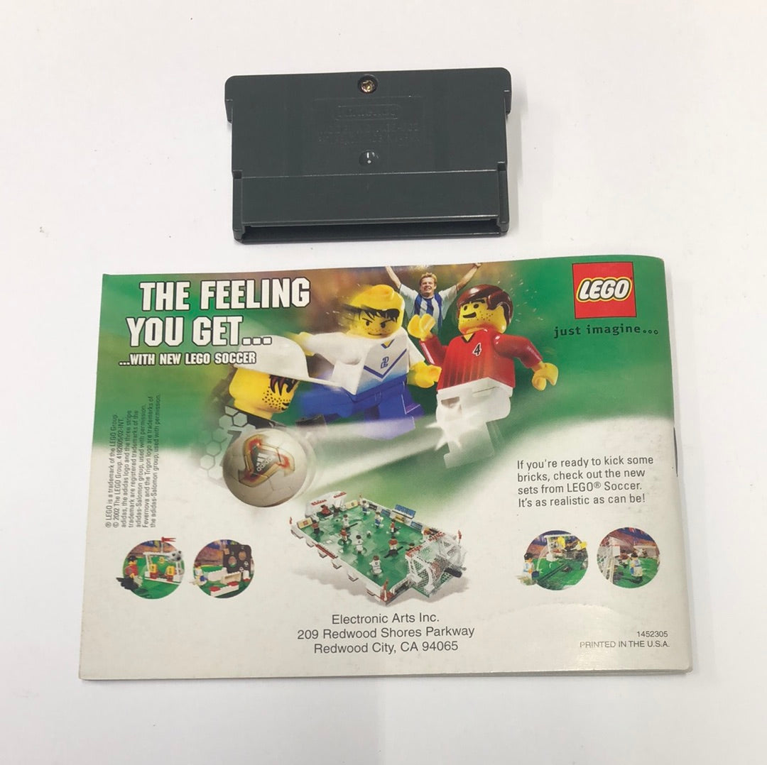 GBA - Lego Soccer Mania Nintendo Gameboy Advance Complete #1424