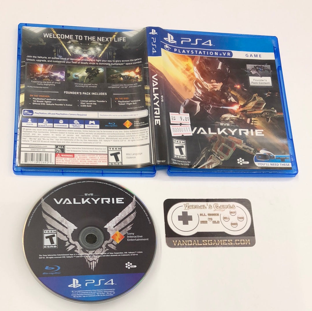 Ps4 -  Eve Valkrie Sony PlayStation 4 With Case #111