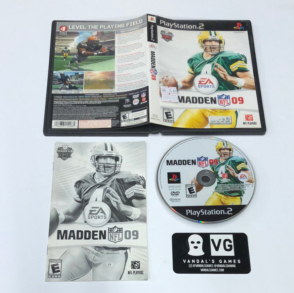 Madden NFL 09 Playstation 2 PS2 Used