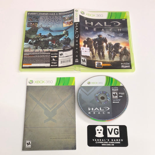 Xbox 360 - Halo Reach Spartan Helmet Case No Code Microsoft Complete #111
