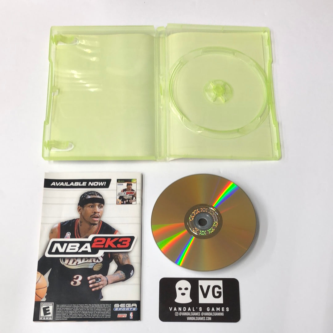 Xbox - NHL 2K3 Microsoft Xbox Complete #111