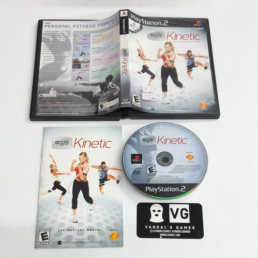 Ps2 - Eye Toy Kinetic Sony PlayStation 2 Complete #111